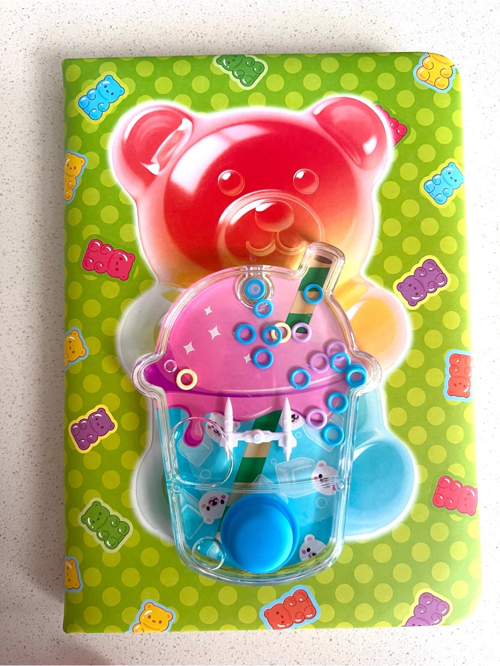 2/$30 Gummy Bear Water Game Notebook/Journal